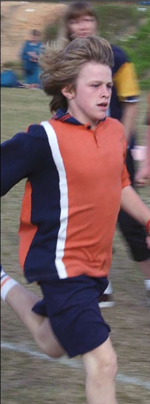 Male runner